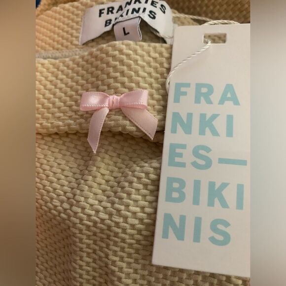 FRANKIES BIKINIS NEW ERIN WAFFLE LEGGING LARGE - Picture 11 of 13